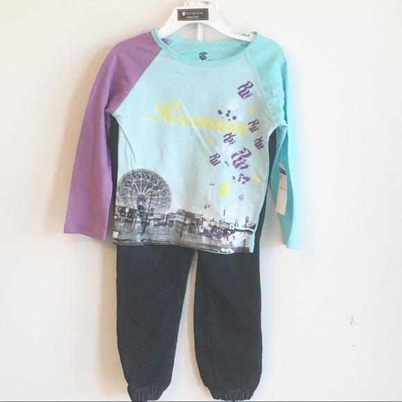 Rocawear 3Piece Set Vest Pants & Top - Picture 5 of 10